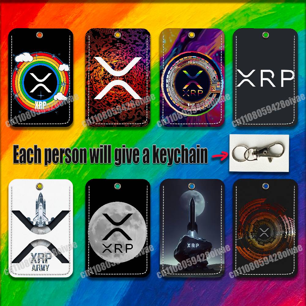 Leather Works - حافظة بطاقات عمل رقمية لعملة XRP