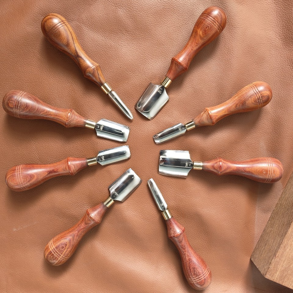 Leatherwork Hand Press - أدوات يدوية لعمل الجلد، سكين تشكيل