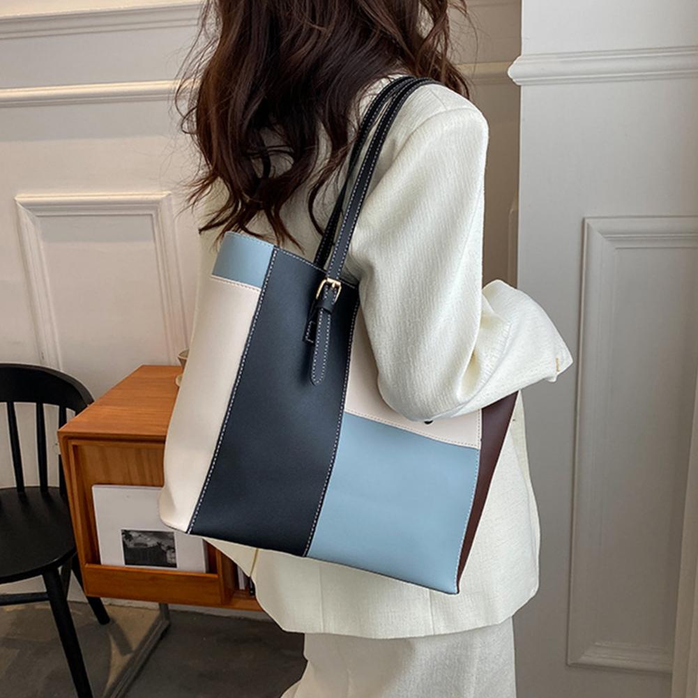 Leather Work Duffle - حقيبة كتف عصرية ذات سعة كبيرة،