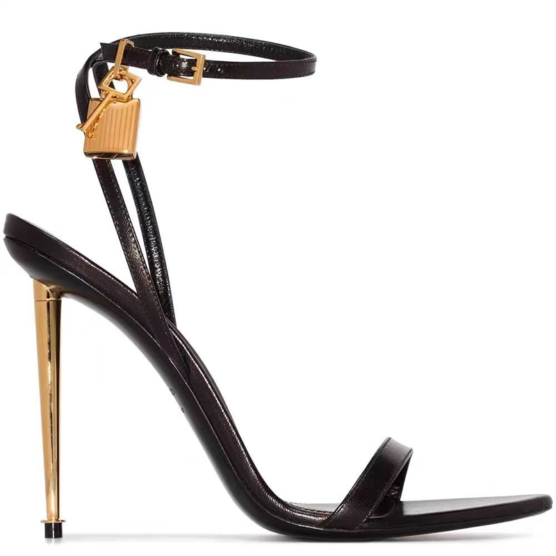 Leather Work Heels - مشبك حزام بلون مفتاح قفل الديكور