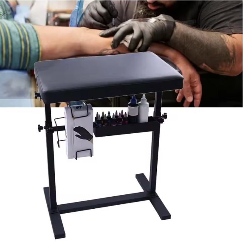 Leatherwork Tattoo - يدعم نقالات الوشم الأسلحة المحمولة طاولة