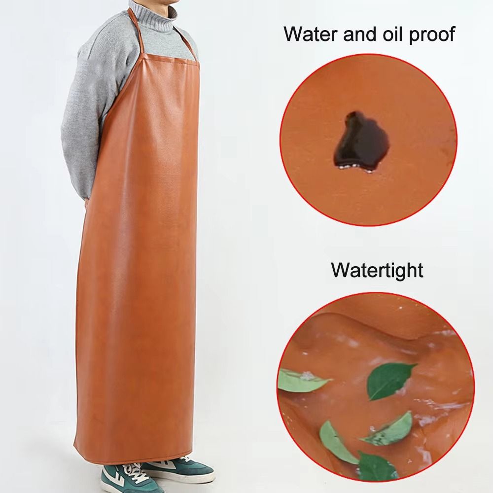 Leatherwork Apron - مريلة عمل من جلد البولي يوريثان
