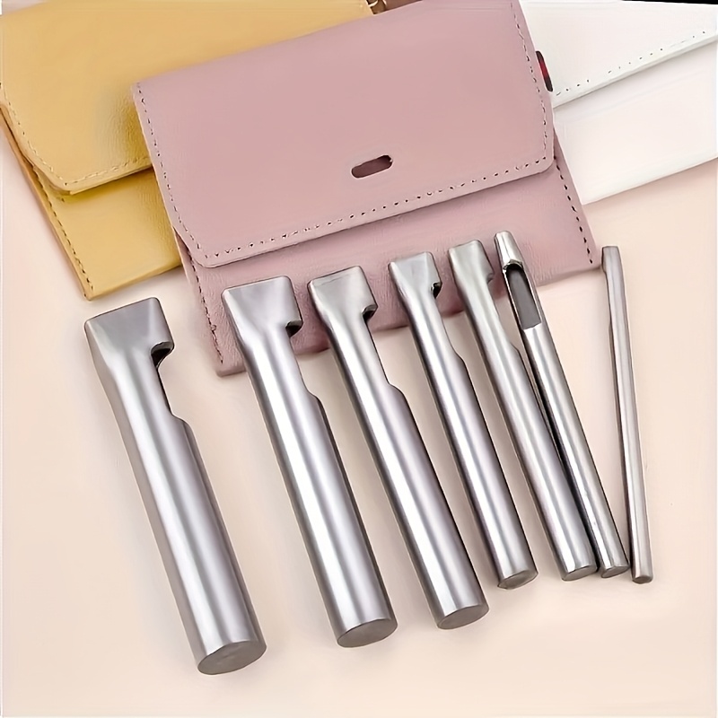 Leatherwork Punching Tool - 5 قطع من أدوات ثقب الجلد