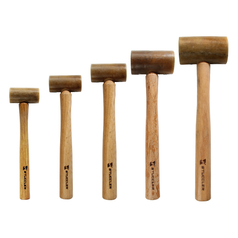 Mallet Rawhide Craft - Stuccler الخام مطرقة مجوهرات معدنية سميثينج