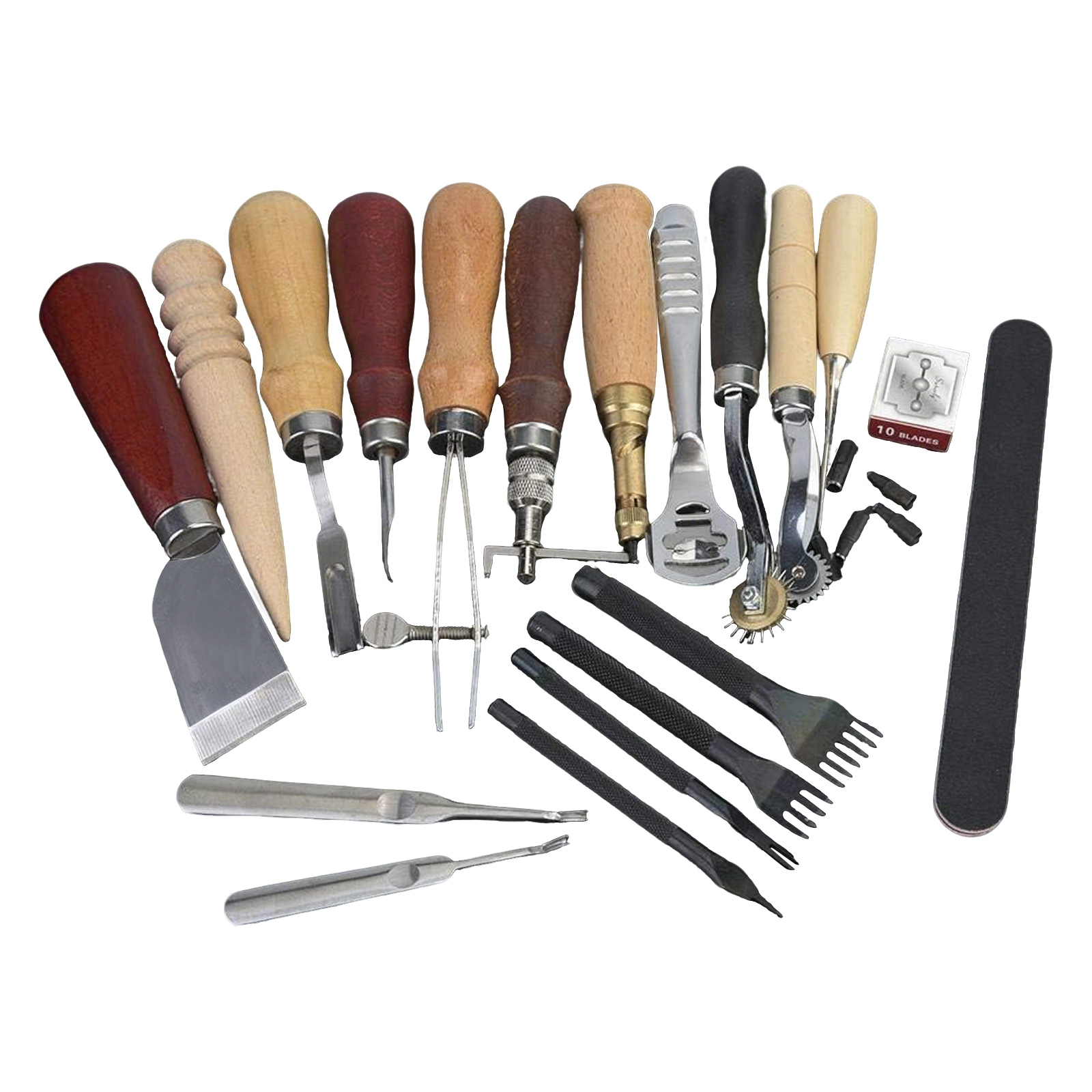 Leatherwork Punching Tool - أدوات جلدية، طقم أدوات حرفية للجلد