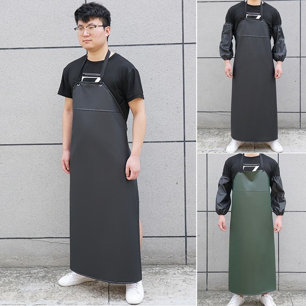 Leatherwork Apron - مريلة مطبخ متينة من الجلد الصناعي