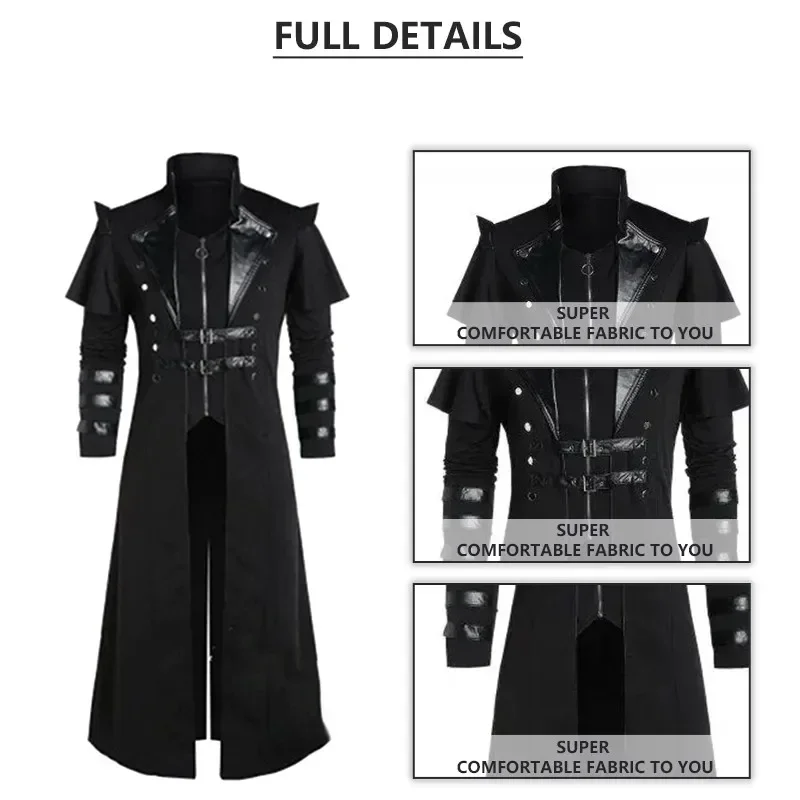 زي تنكري رجالي للبالغين، بتصمي - مراجعة Leather Work Jacket وسعره