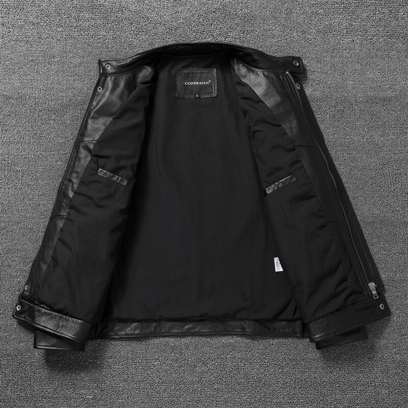 جاكيتات رجالية من الجلد الطبيع - مراجعة Leather Work Jacket وسعره