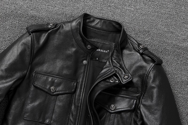 جاكيتات رجالية من الجلد الطبيع - مراجعة Leather Work Jacket وسعره