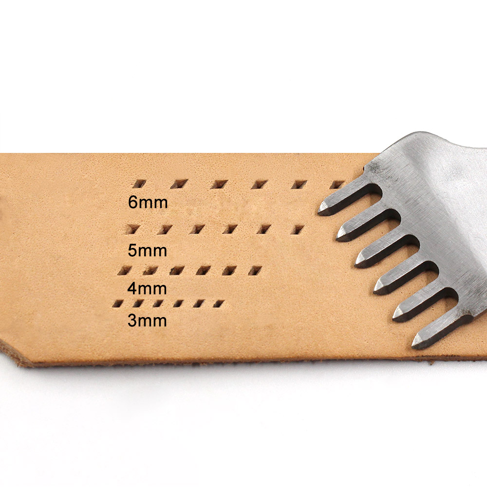 تباعد لكمة أداة ل ثقب الجلود ا - مراجعة Leatherwork Punching Tool وسعره