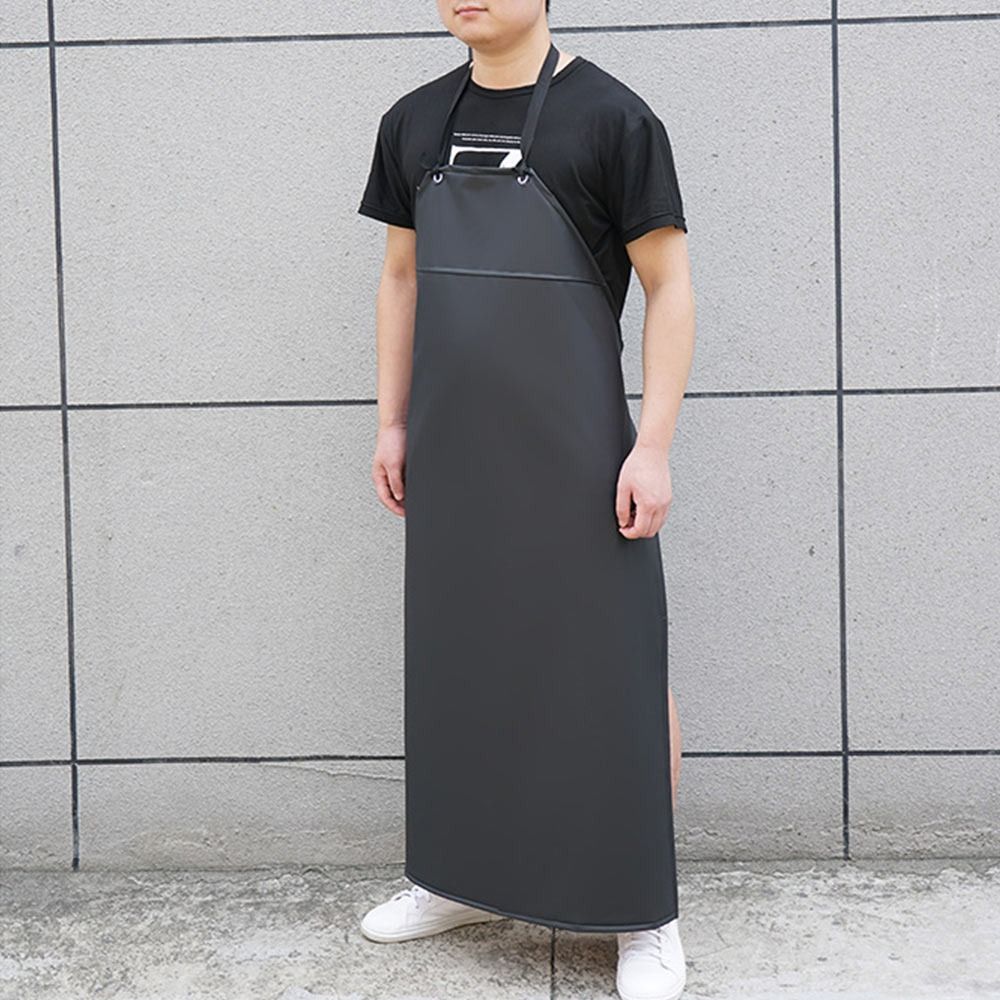 مريلة مطبخ من الجلد الصناعي ال - مراجعة Leatherwork Apron وسعره