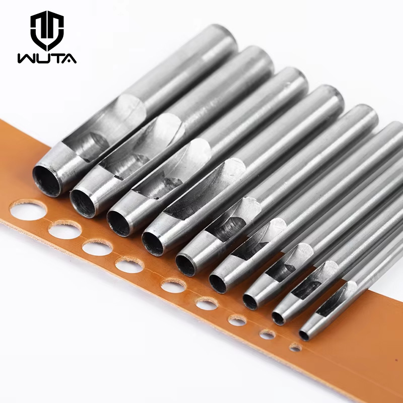 WUTA الجلود ثقب دائري أداة تخر - مراجعة Leatherwork Punching Tool وسعره