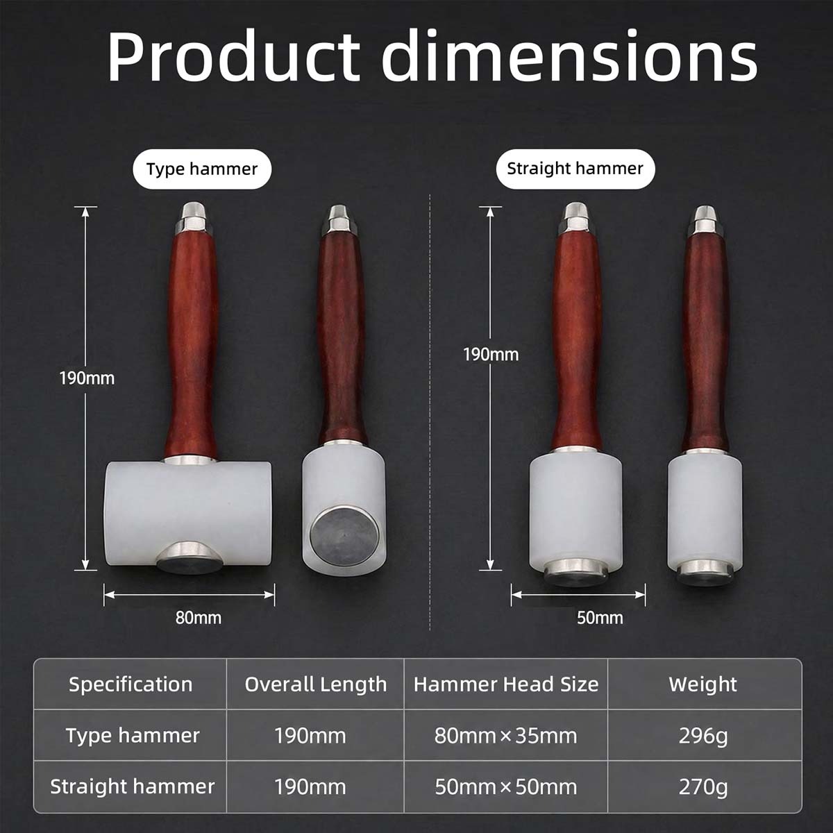 مطرقة نايلون للنحت على الجلد،  - مراجعة Leatherwork Hammer وسعره