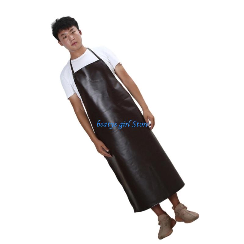 مريلة عمل من جلد البولي يوريثا - مراجعة Leatherwork Apron وسعره