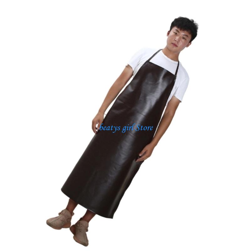 مريلة عمل من جلد البولي يوريثا - مراجعة Leatherwork Apron وسعره