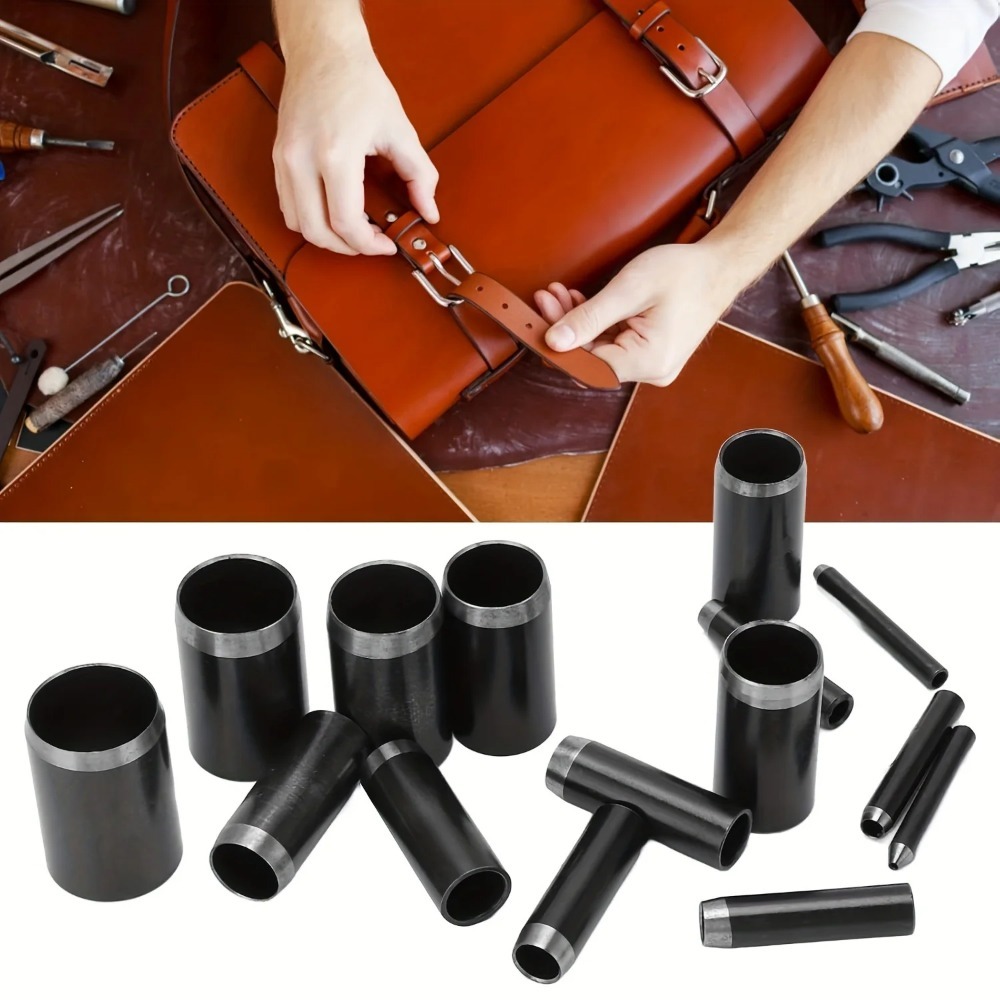 مجموعة أدوات ثقب دائرية بـ 15  - مراجعة Leatherwork Punching Tool وسعره