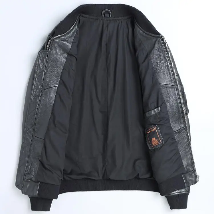 سنة! شحن مجاني. بيع بالجملة. س - مراجعة Leather Work Jacket وسعره