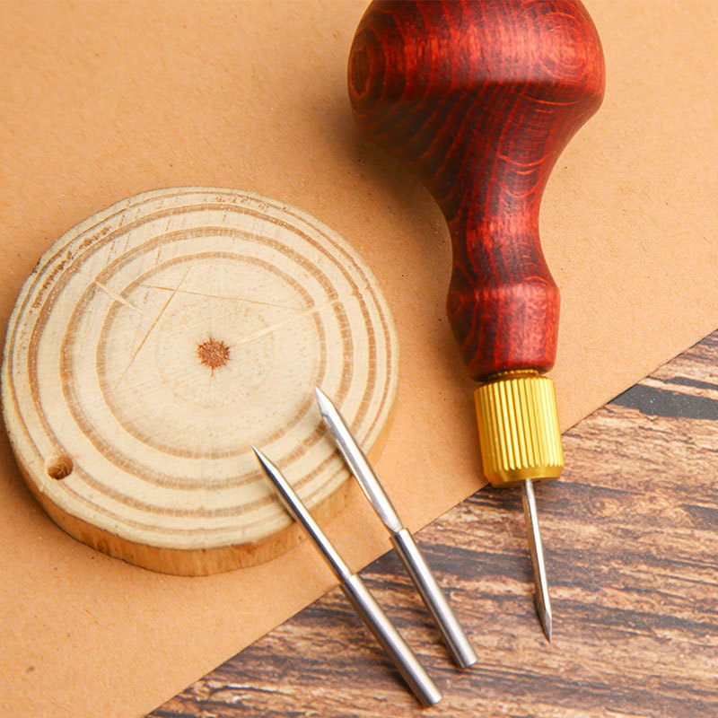 1 مجموعة DIY الجلود لكمة الخرا - مراجعة Leatherwork Punching Tool وسعره