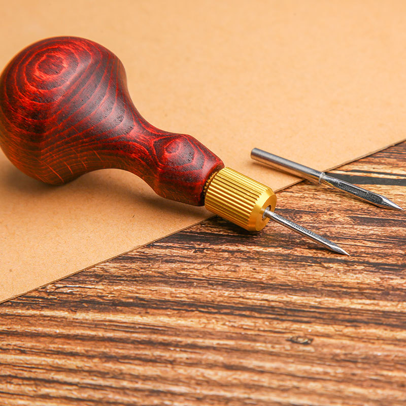 1 مجموعة DIY الجلود لكمة الخرا - مراجعة Leatherwork Punching Tool وسعره