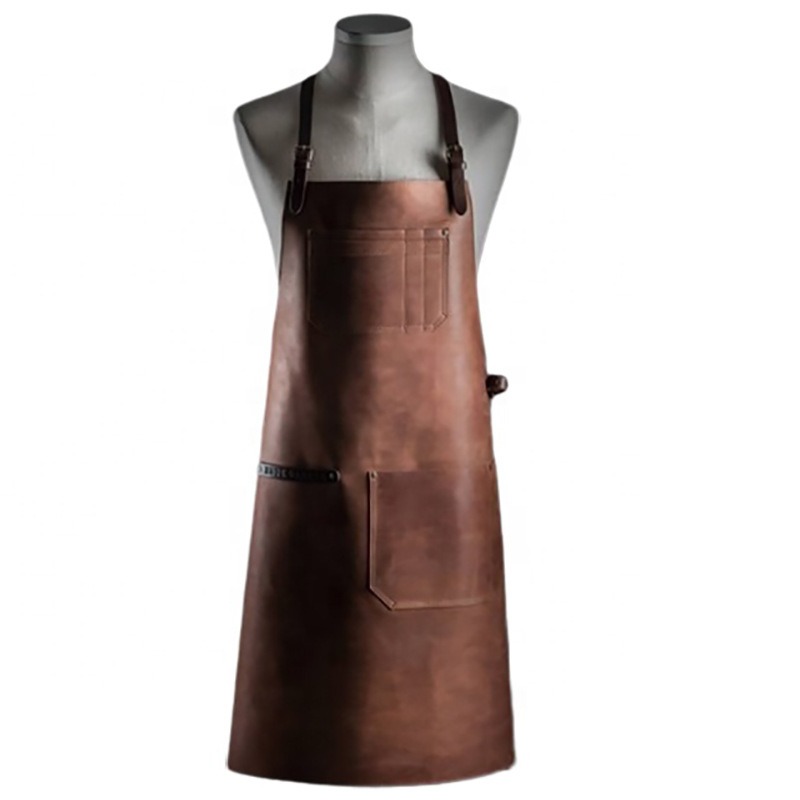 مريلة أنيقة من الجلد الصناعي م - مراجعة Leatherwork Apron وسعره
