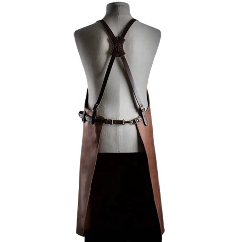 مريلة أنيقة من الجلد الصناعي م - مراجعة Leatherwork Apron وسعره