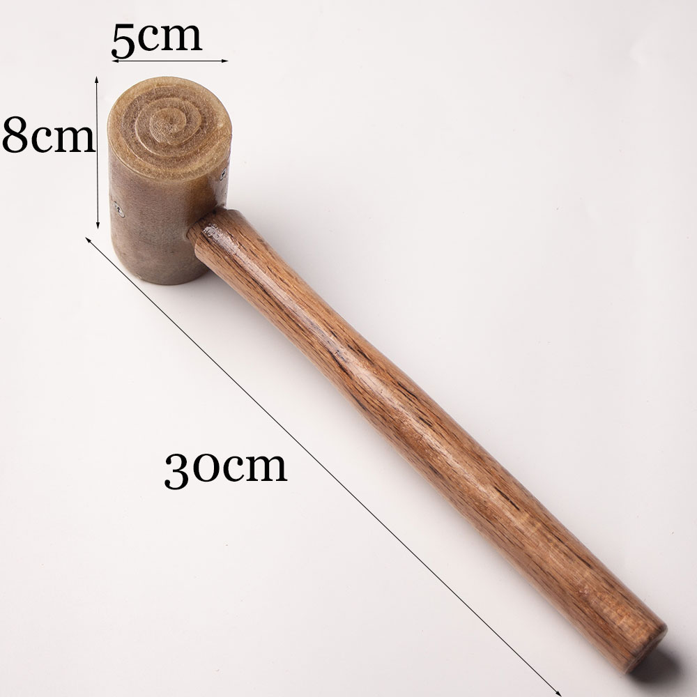 مطرقة جلدية من جلد البقر الخام - مراجعة Mallet Rawhide Craft وسعره