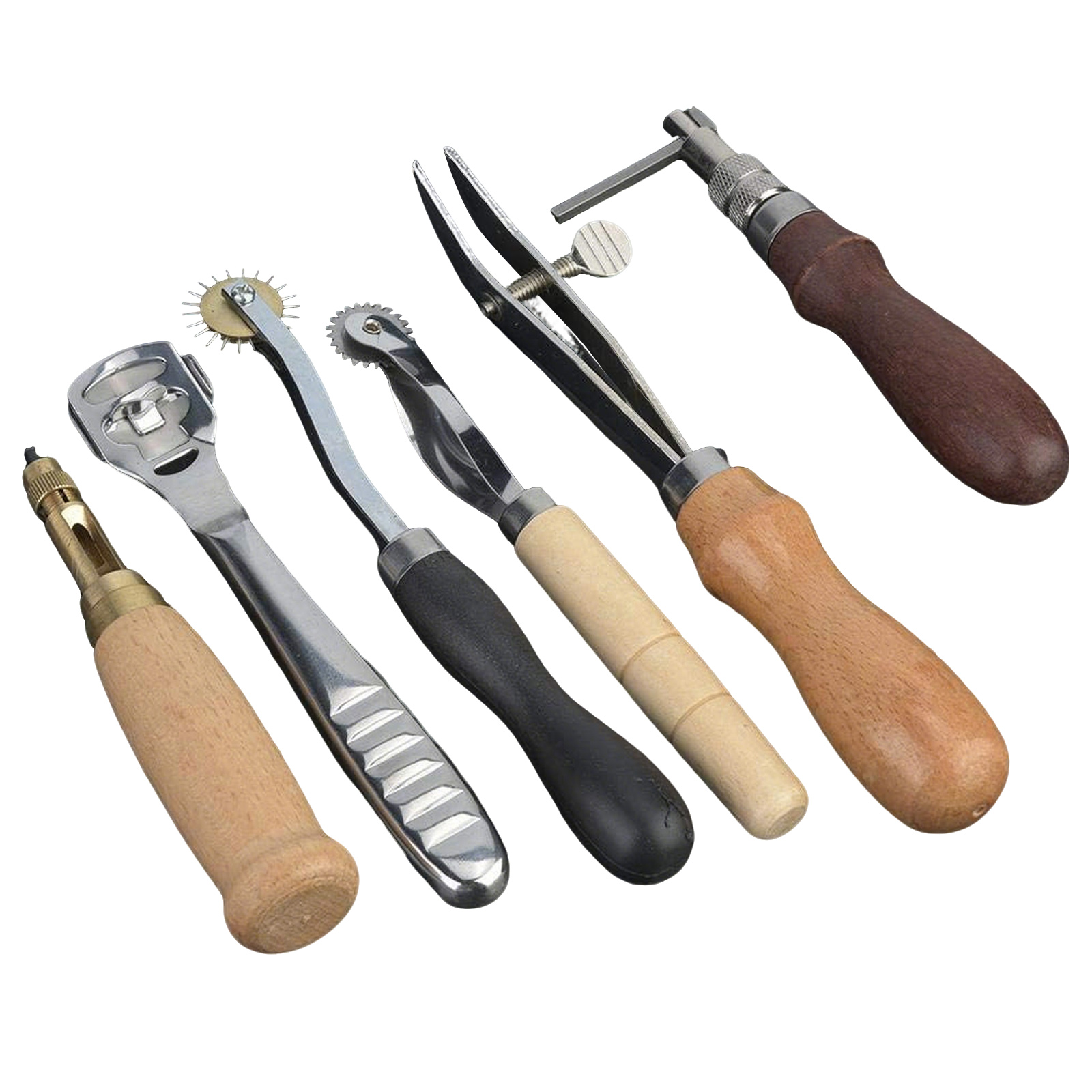 أدوات جلدية، طقم أدوات حرفية ل - مراجعة Leatherwork Punching Tool وسعره