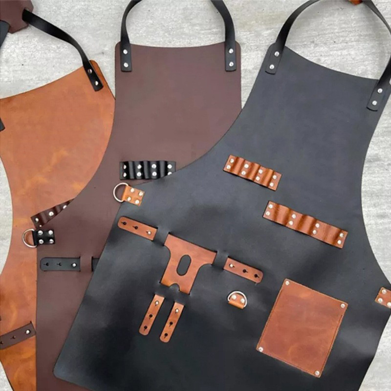 في الهواء الطلق بو الجلود المئ - مراجعة Leatherwork Apron وسعره