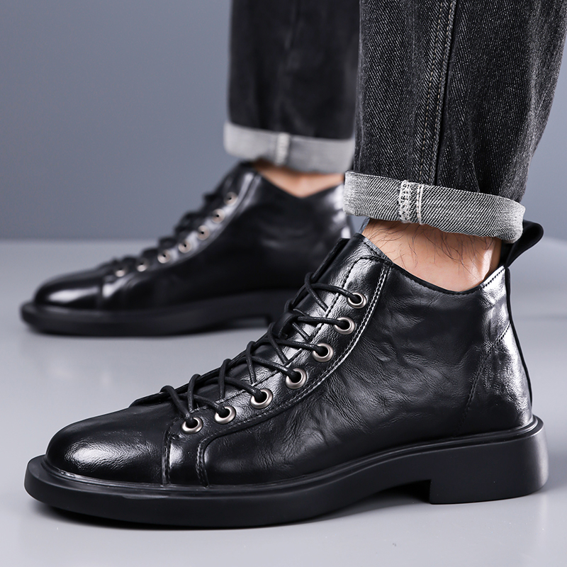 أحذية جلدية رجالية بريطانية ال - مراجعة Leather Works وسعره