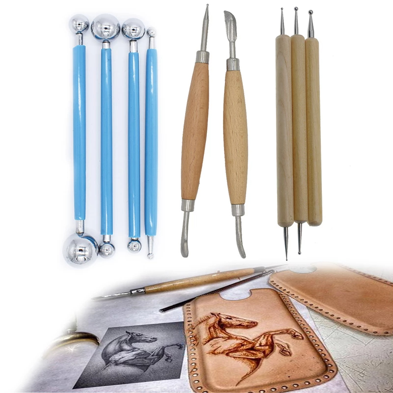 الجلود رضوخ أداة نقطة القلم ال - مراجعة Leatherwork Hand Press وسعره