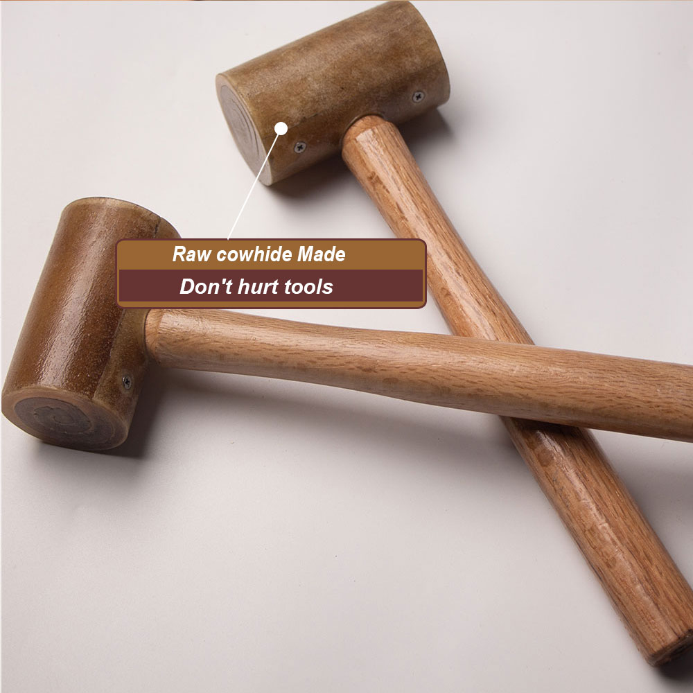 مطرقة نحت الجلد من جلد البقر ا - مراجعة Mallet Rawhide Craft وسعره