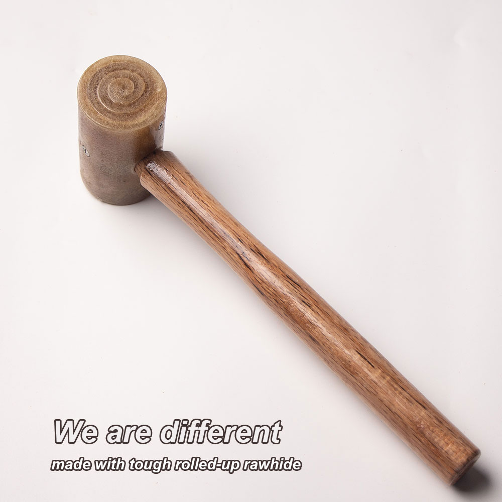 مطرقة نحت الجلد من جلد البقر ا - مراجعة Mallet Rawhide Craft وسعره