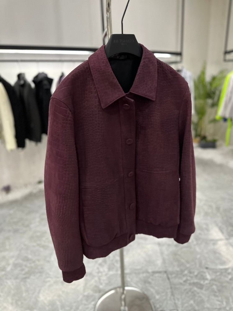 جاكيت رجالي خريفي للعمل من جلد - مراجعة Leather Work Jacket وسعره