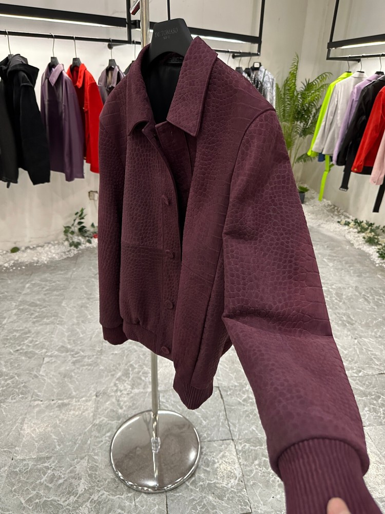 جاكيت رجالي خريفي للعمل من جلد - مراجعة Leather Work Jacket وسعره